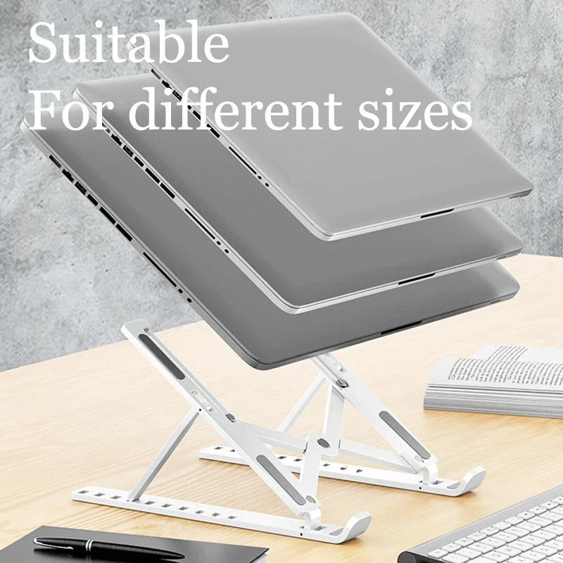 Foldable laptop stand