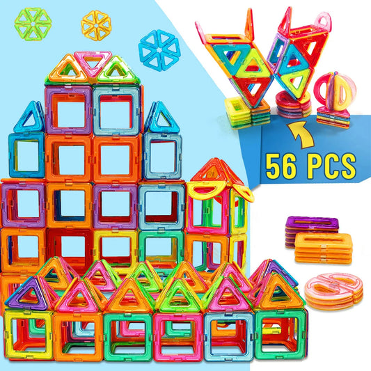 Magnetic Building Blocks DIY Magnets Toys