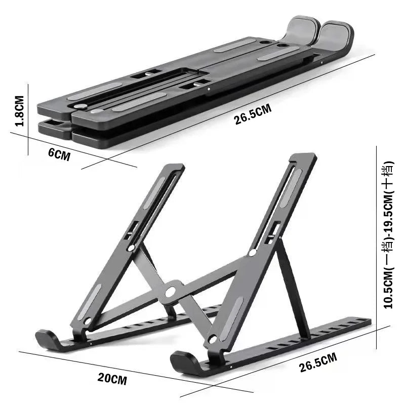 Foldable laptop stand