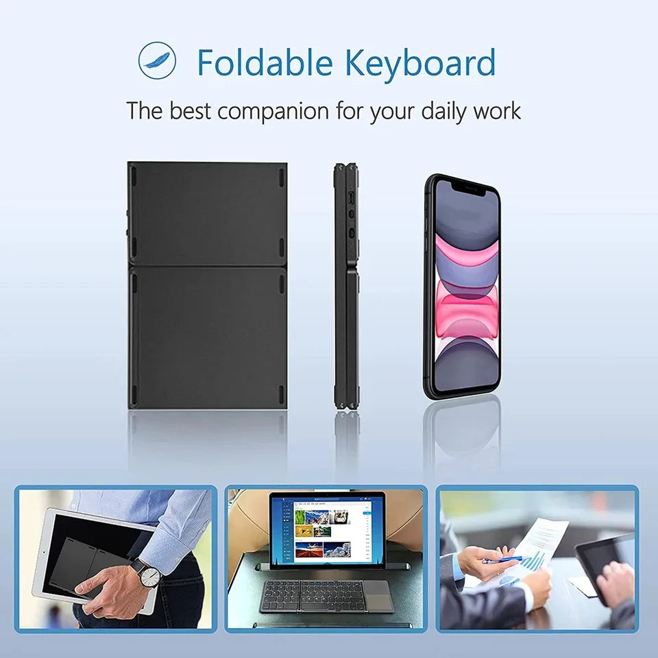 Folding Bluetooth keyboard